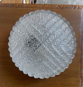 Lampada soffitto/parete in vetro e cristallo RZB