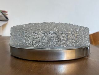 Lampada soffitto/parete in vetro e cristallo RZB