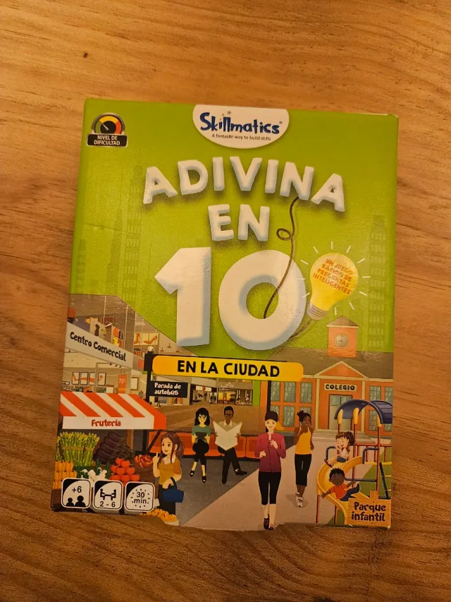 Juego Skillmatics Adivina en 10: En la Ciudad a pa