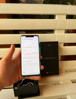 Huawei Mate 20 Pro 128GB con scatola e caricatore