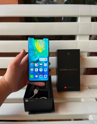 Huawei Mate 20 Pro 128GB con scatola e caricatore