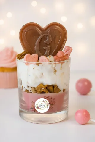 Candela profumata a forma di omino pan di zenzero