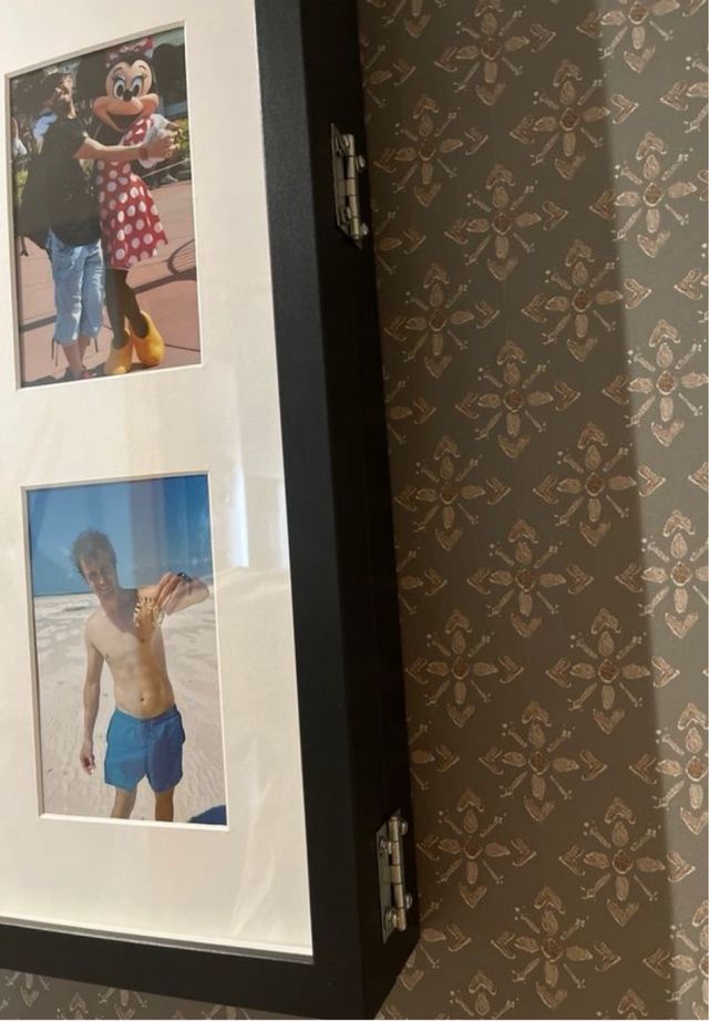 Marco Cubre Registro Negro