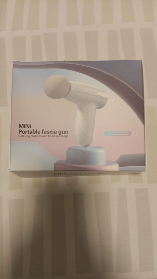 Pistola Masajeador Mini Portátil