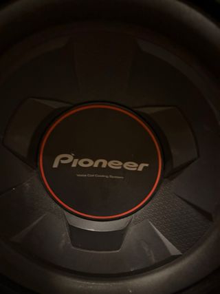 Subwoofer Pioneer 12 listo para usar