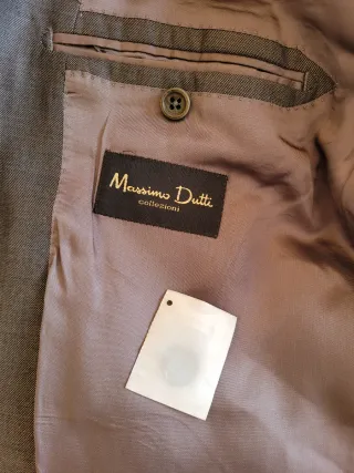 Traje Massimo Dutti Gris Hombre