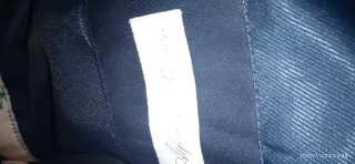 Gabardina caballero negra