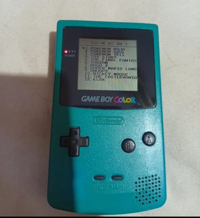 Consola Nintendo Game Boy Color Verde