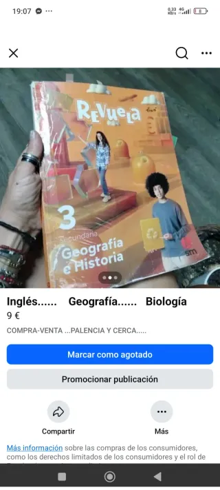 Inglés influence / Biología Geología / Geografía