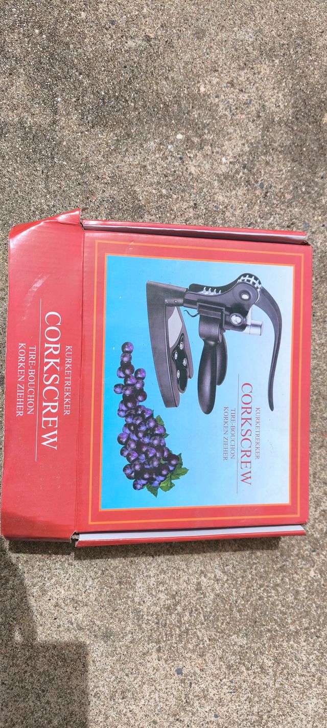 Descorchador de vino nuevo