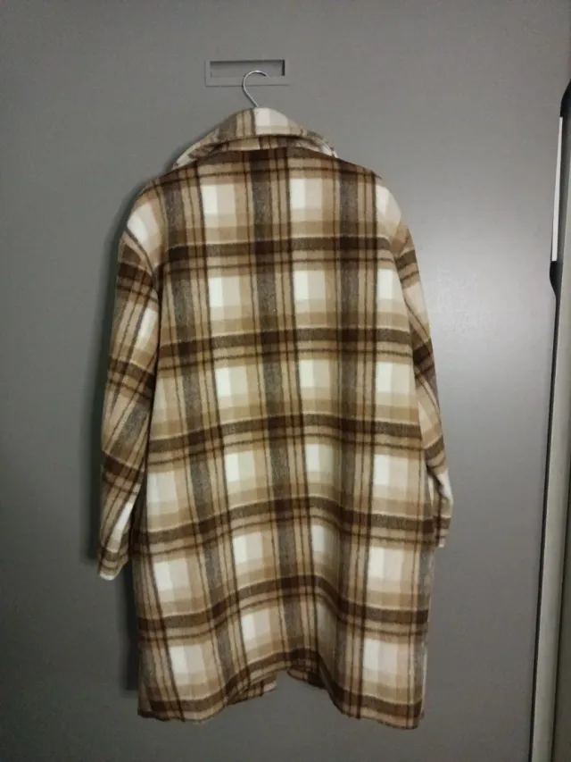 Abrigo cuadros Molly Bracken Talla Única