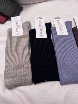 Pack 5 Calcetines Green Cotton Lana/Angora