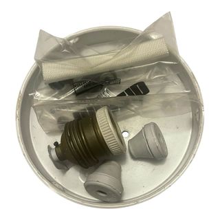 lampada applique da soffitto in vetro vintage ‘70