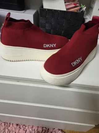 Botines DKNY Rojos