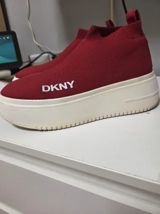 Botines DKNY Rojos