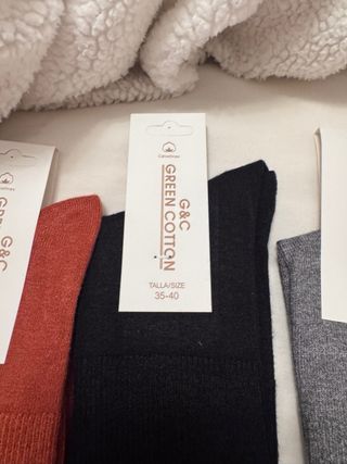 Pack 5 Calcetines Lana Angora Algodón G&C