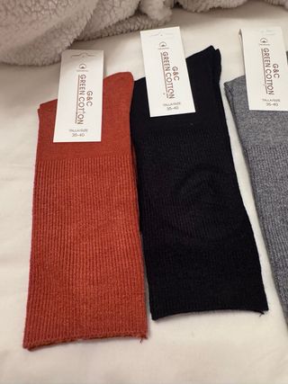 Pack 5 Calcetines Lana Angora Algodón G&C