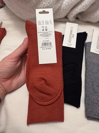 Pack 5 Calcetines Lana Angora Algodón G&C