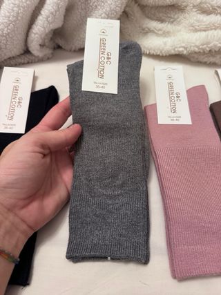 Pack 5 Calcetines Lana Angora Algodón G&C