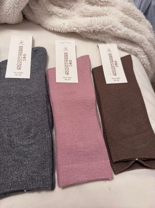 Pack 5 Calcetines Lana Angora Algodón G&C