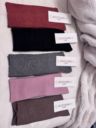 Pack 5 Calcetines Lana Angora Algodón G&C