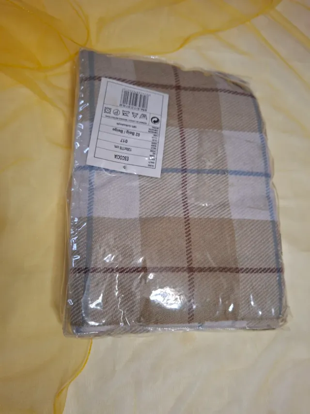 Caldo Plaid invernale  con frange nuovo