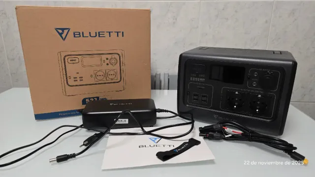 BLUETTI EB55 Estación de energía portátil | 700 W