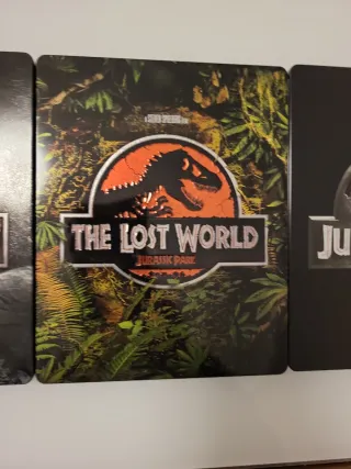 Trilogía Parque Jurásico Blu-ray Steelbook