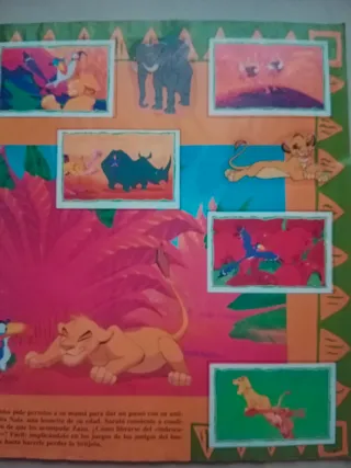 Álbum El Rey León Panini