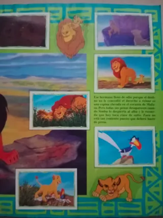 Álbum El Rey León Panini