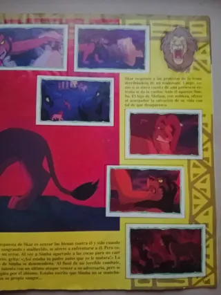 Álbum El Rey León Panini