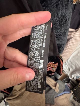 Blazer Zara Terciopelo Bordado Talla Única