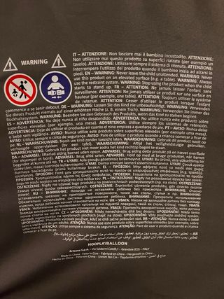 Hamaca Chicco Hoopla gris