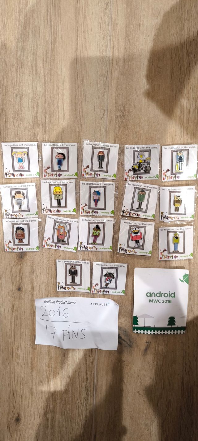 17 PINS Android MWC 2016