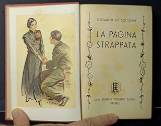 La pagina strappata romanzo vintage