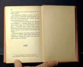 La pagina strappata romanzo vintage