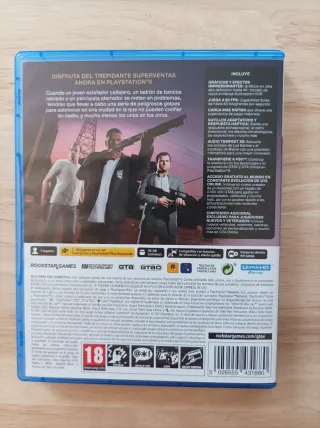 Videojuego Grand Theft Auto V PS5