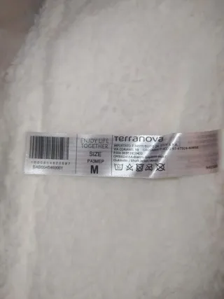 Piumino Terranova M bianco – nuovo