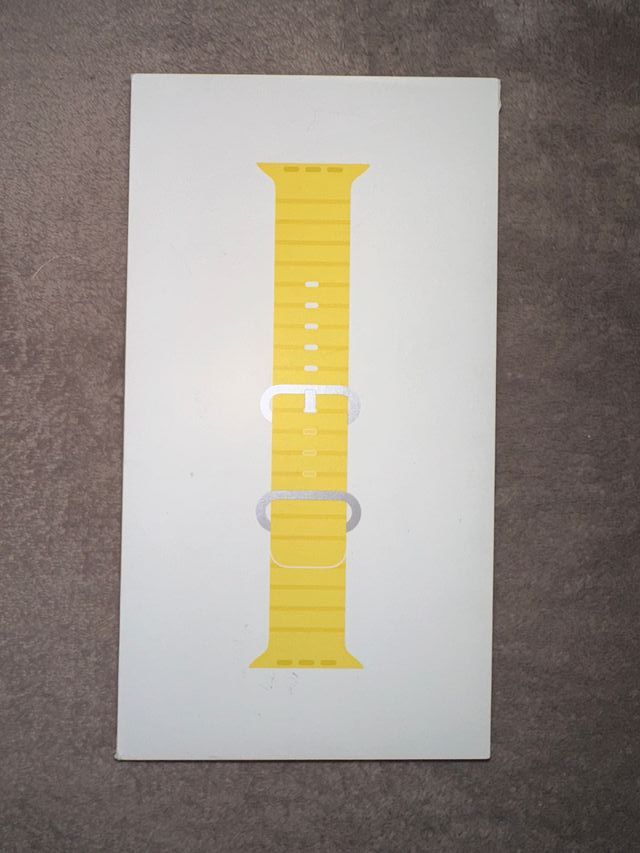 Pulseira Apple Watch 49MM, Yellow Ocean Band.