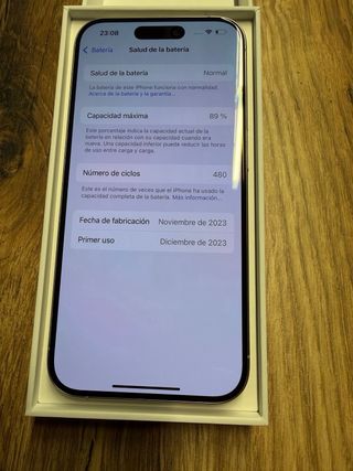 iPhone 15 Pro Blanco