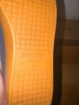 Zapatos Pompeii Azul Oscuro