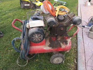 Compresor de aire con manguera