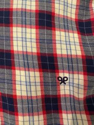 Camisa Silbon Cuadros Azul/Rojo Talla L