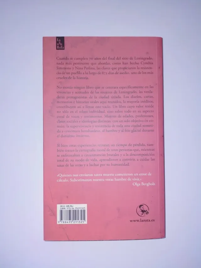 Escritos de mujeres desde el sitio de Leningrado