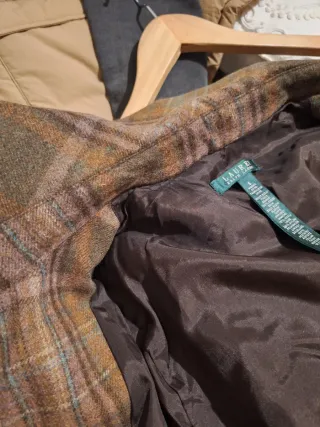 Chaqueta Ralph Lauren ante y lana