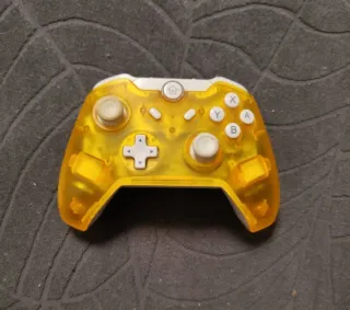 Mando Bluetooth Transparente Amarillo