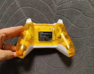 Mando Bluetooth Transparente Amarillo