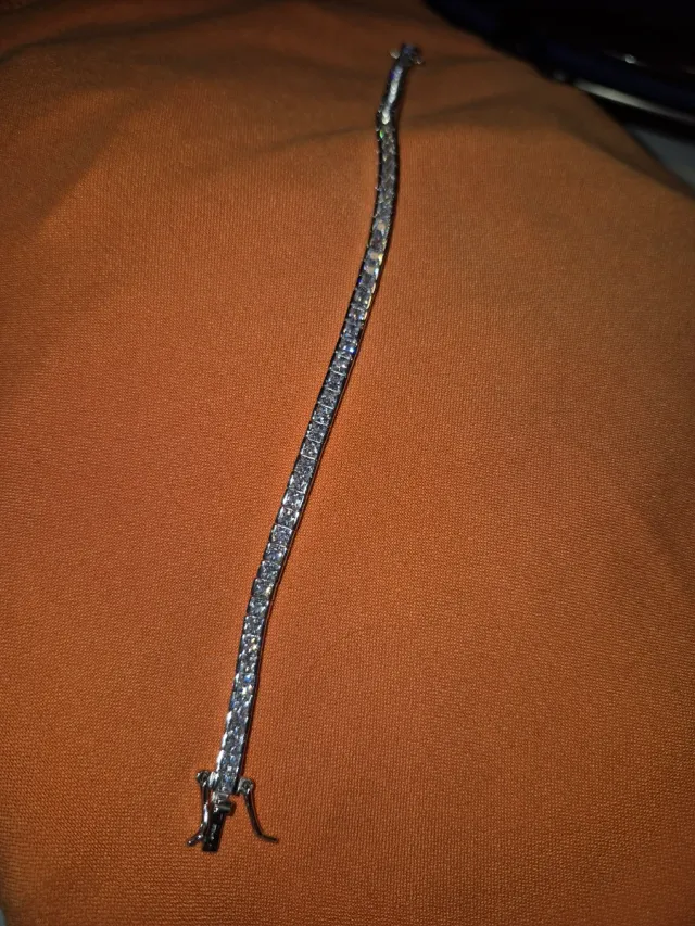 Bracciale Tennis Argento 925 cm 16