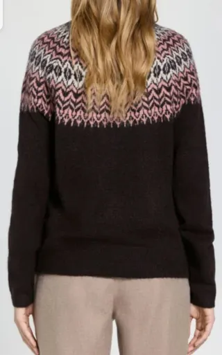 Jersey de punto marron