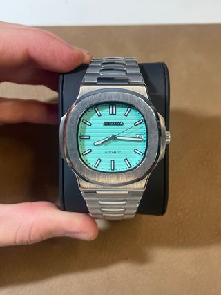 Seiko Mod Nautilus Tiffany